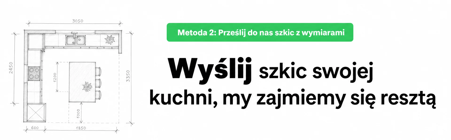 Wyślij szkic swojej kuchni – my zajmiemy się resztą – Kielecka Fabryka Mebli
